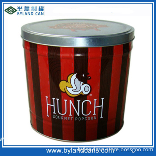 Tin Can for 2gallon Popcorn